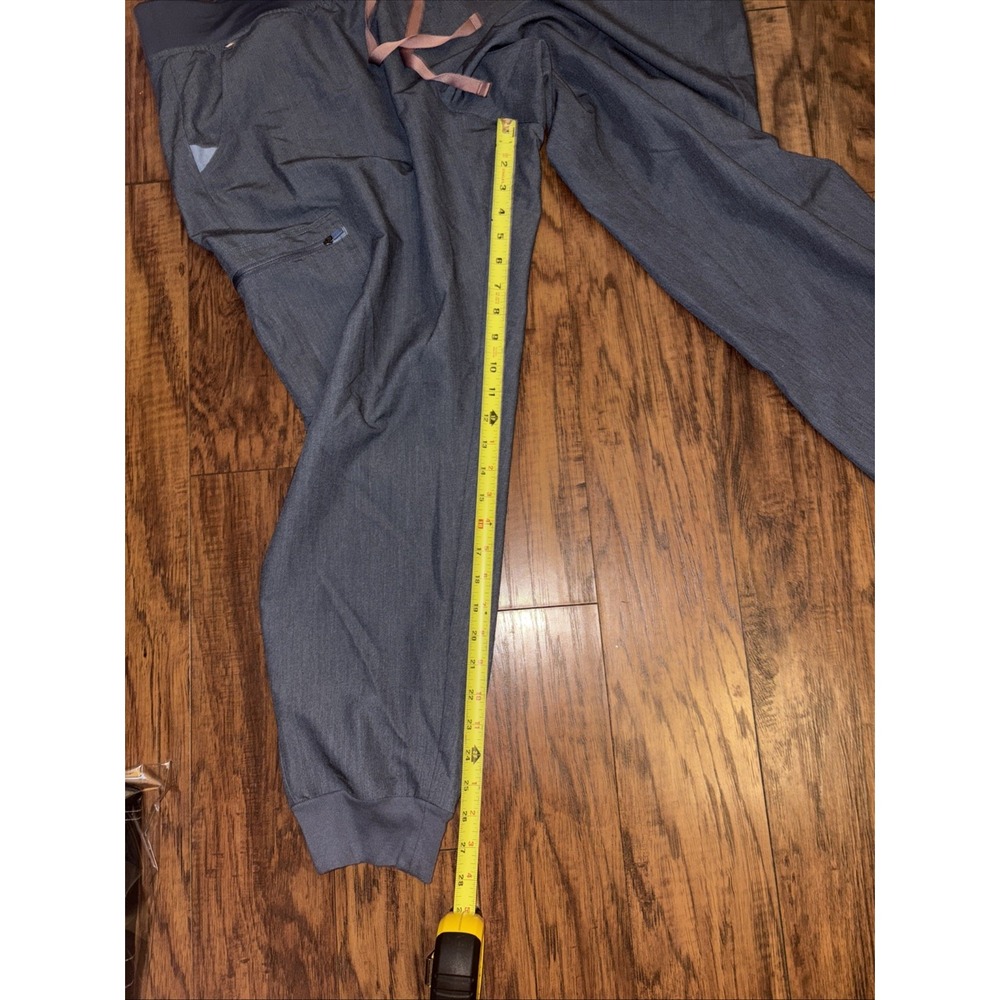 Figs Technical Collection Maroon Scrub Joggers Pa… - image 4